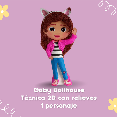 Taller Piñata Gaby Dollhouse