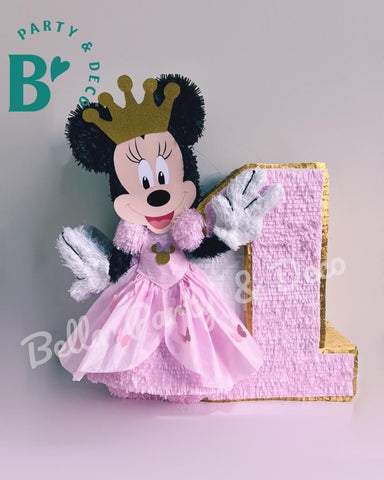 Minnie Princesa y numeral