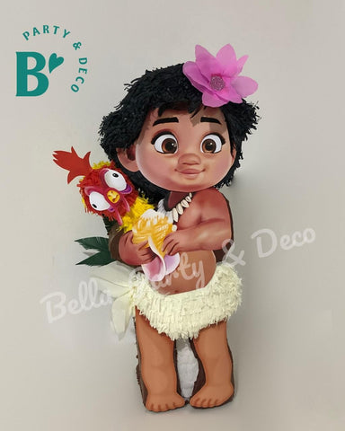 Moana bebé y  Hei Hei