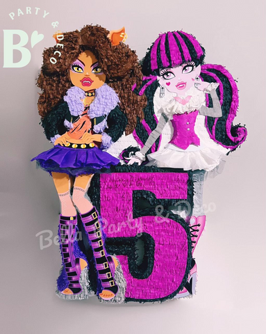 Clawdeen Wolf y Draculaura - Monster High