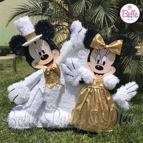 Mickey y Minnie de Gala