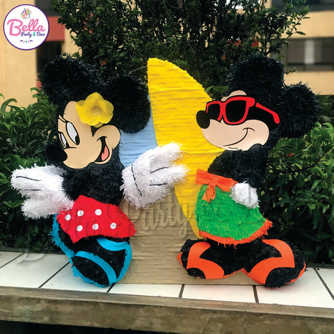 Mickey y Minnie Hawaii