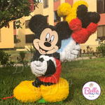 Mickey con pelota y globos