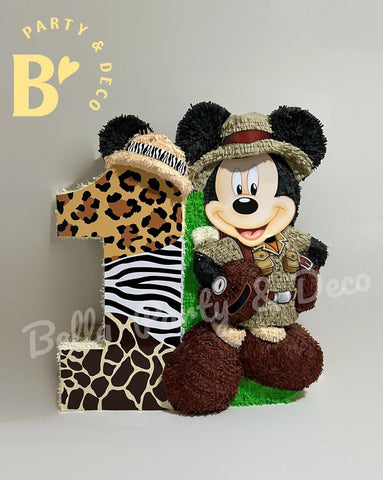 Mickey Safari y numeral