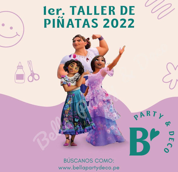 Taller Piñata Bluey y Bingo – Bella Party & Deco