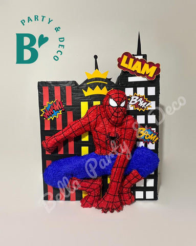 Spiderman en Fondo de Edificios