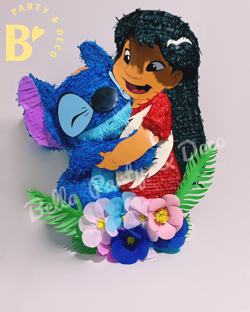 Piñata stitch Navideño / lilo y stitch