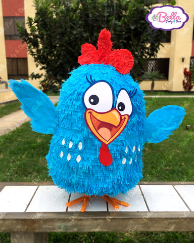 Gallina Pintadita en 3D