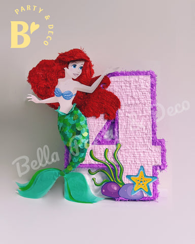 Diseño Coleta de Sirena y Numeral – Bella Party & Deco