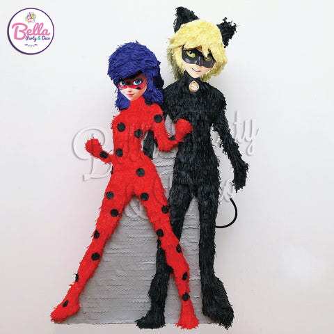 Ladybug y Cat Noir