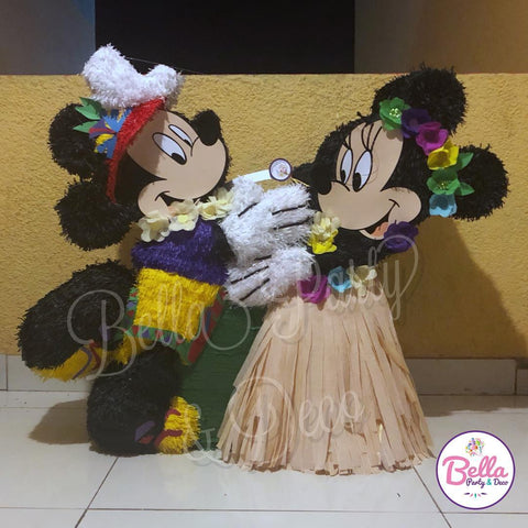 Mickey y Minnie Hawaii