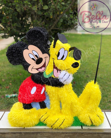 Mickey y Pluto